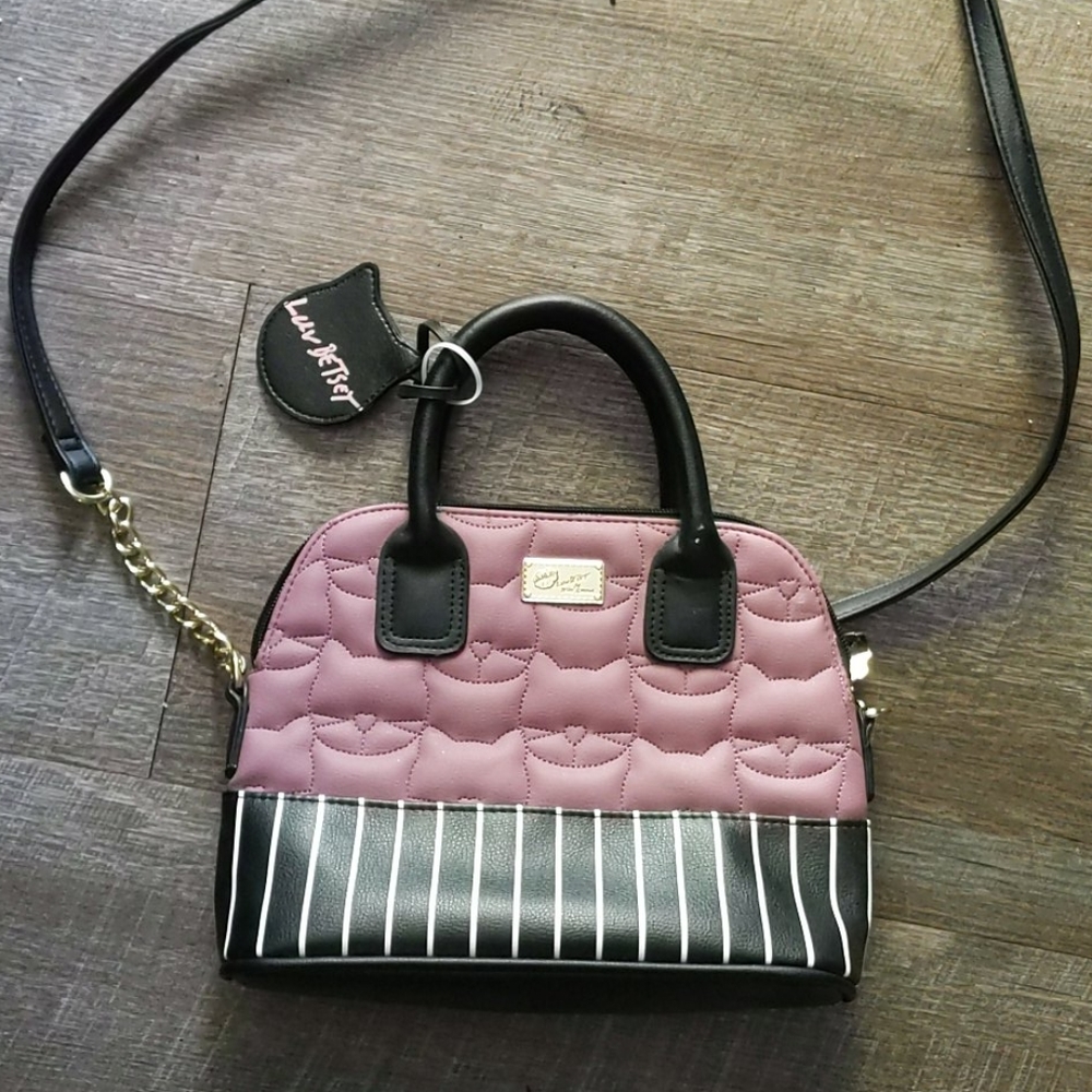 Betsy johnson cat purse